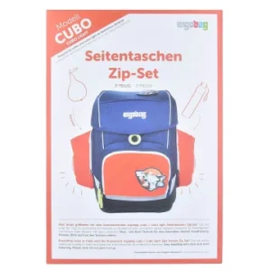 Bestes Angebot ⭐ Schulranzen & -tüten Ergobag Cubo/cubo Light Seitentaschen-Zipset Orange, 3-tlg. Günstig Kaufen 👏 6