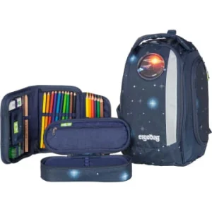 Bestpreis 👏 Schulranzen & -tüten Ergobag Schulranzen Pack Set 4.0 Galaxy Glow In KoBärnikus Glow Günstig Kaufen ❤️ 8