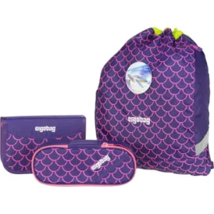 Angebote 😀 Schulranzen & -tüten Ergobag Schulranzen Wide Set 2.0 LUMI Edition In PerlentauchBär Günstig Kaufen ✨ 15