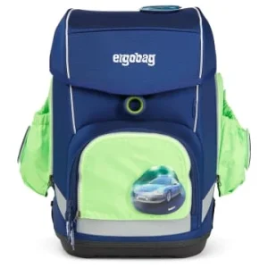 Budget 🎉 Weiteres Büro- & Schulzubehör Ergobag Zubehör Pack/Cubo/Cubo Light/Wide Fluo – Seitentaschen Zip-Set 3tlg. In Grün Günstig Kaufen ✨ 8